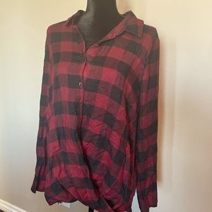 Flannel Buffalo checked long sleeve